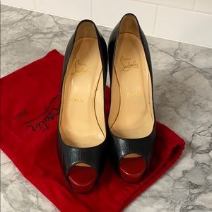 Christian Louboutin Very Privé 120mm, Sz EU 38